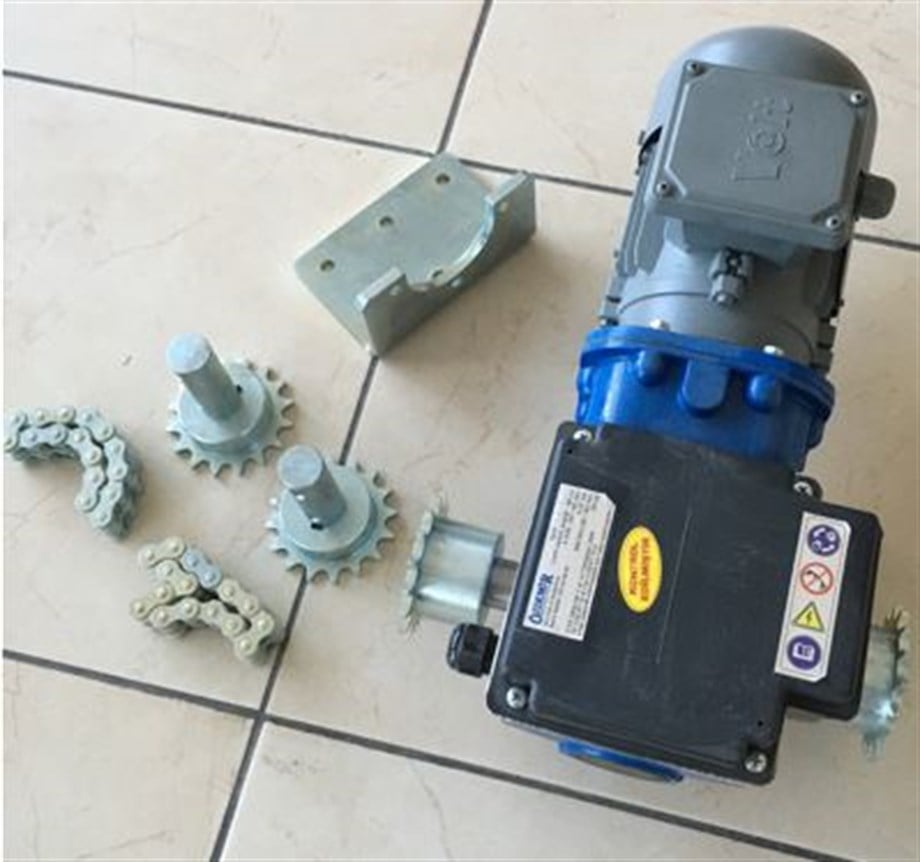 Üç Fazlı Havalandırma Penceresi Tahrik Motoru – 370 W, 400 Nm Tork, Dakikada 3 Devir