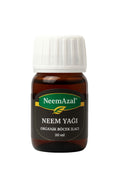 NeemAzal T/S 20 ml – küçük boy şişe ambalaj, kapaklı gövde ve NeemAzal yazılı ürün etiketi