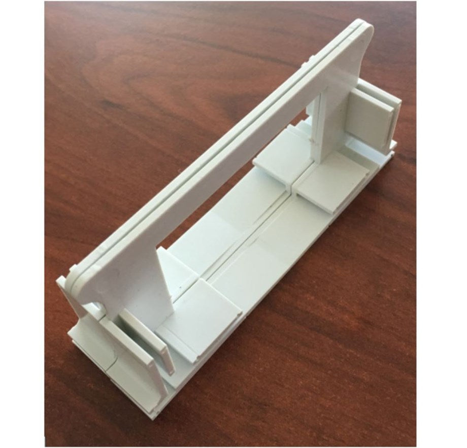 100 × 40 mm NFT Kanal Ekleme Parçası – Çift Taraflı, Hat Uzatma İçin