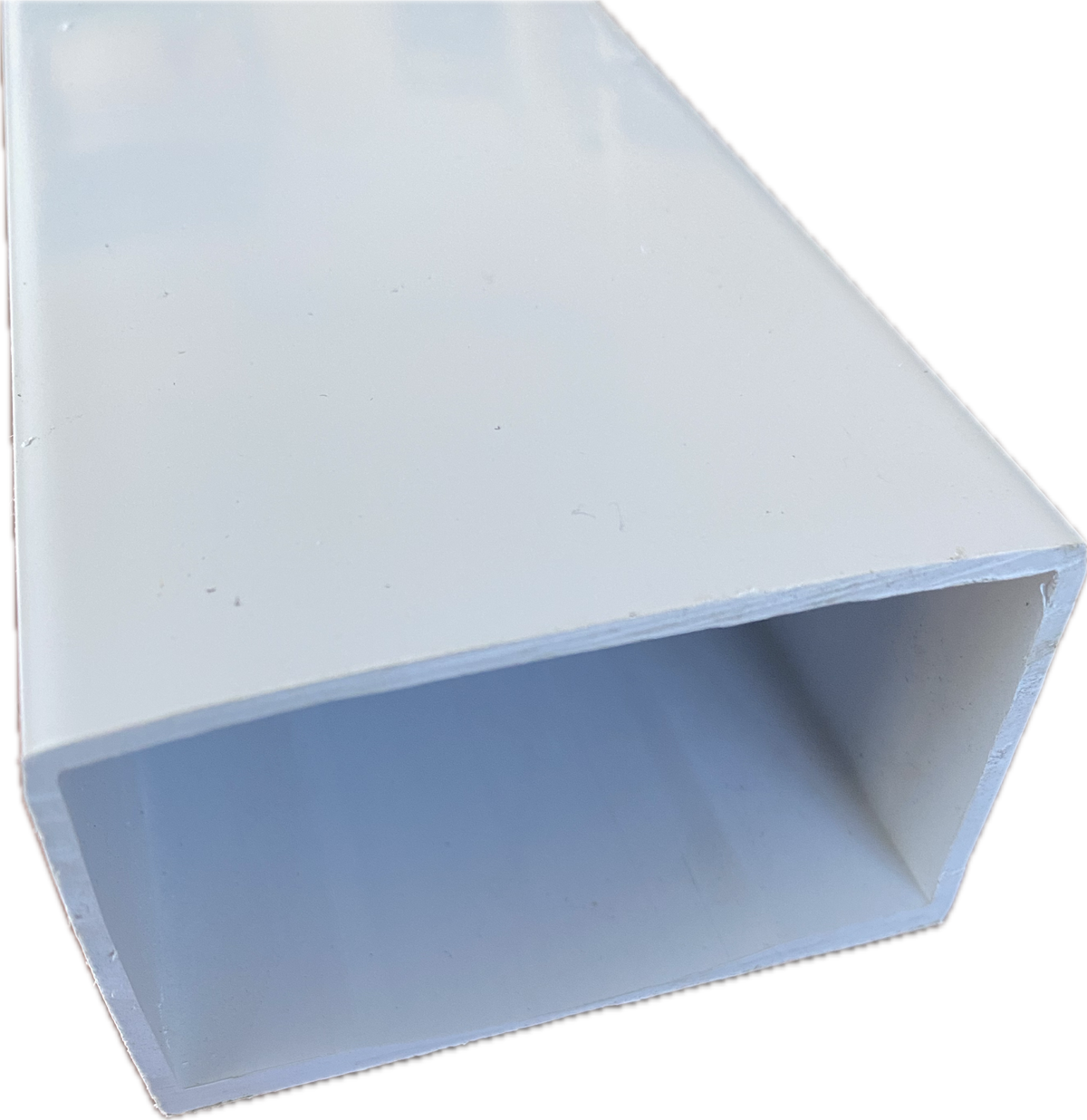 1 Metrelik PVC NFT Yetiştirme Kanalı 8 × 5 cm – Oluklu Taban, Deliksiz Gelir