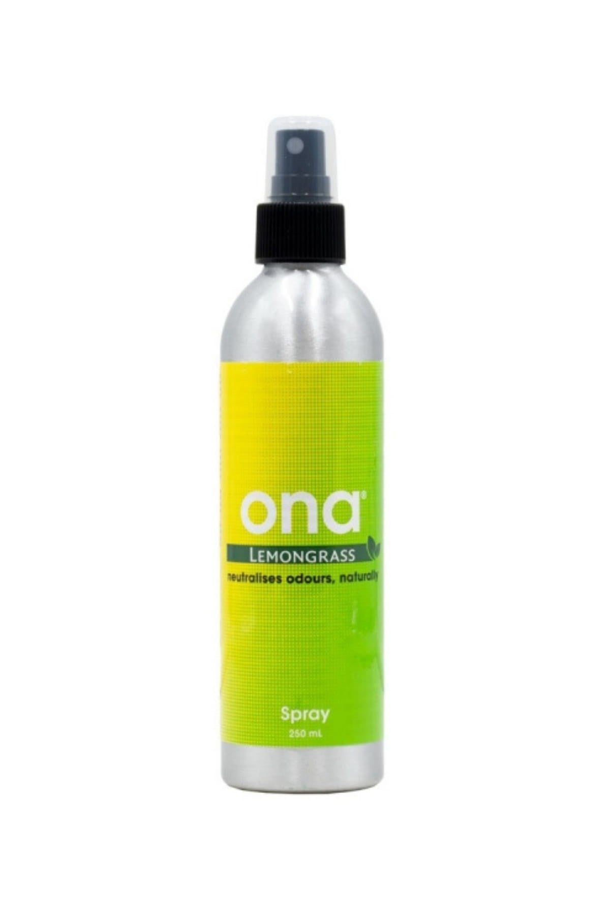 ONA sprey limon otu 250 ml – püskürtme başlıklı beyaz şişe, ONA logosu ve renkli ürün etiketi görünüyor