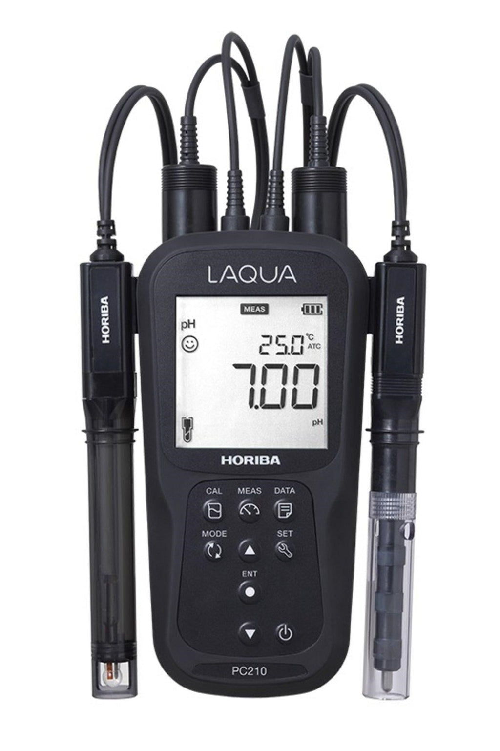 HORIBA LAQUA PC210-K El Tipi Su Analiz Kiti – Çift Kanal, pH ve İletkenlik Elektrotlarıyla