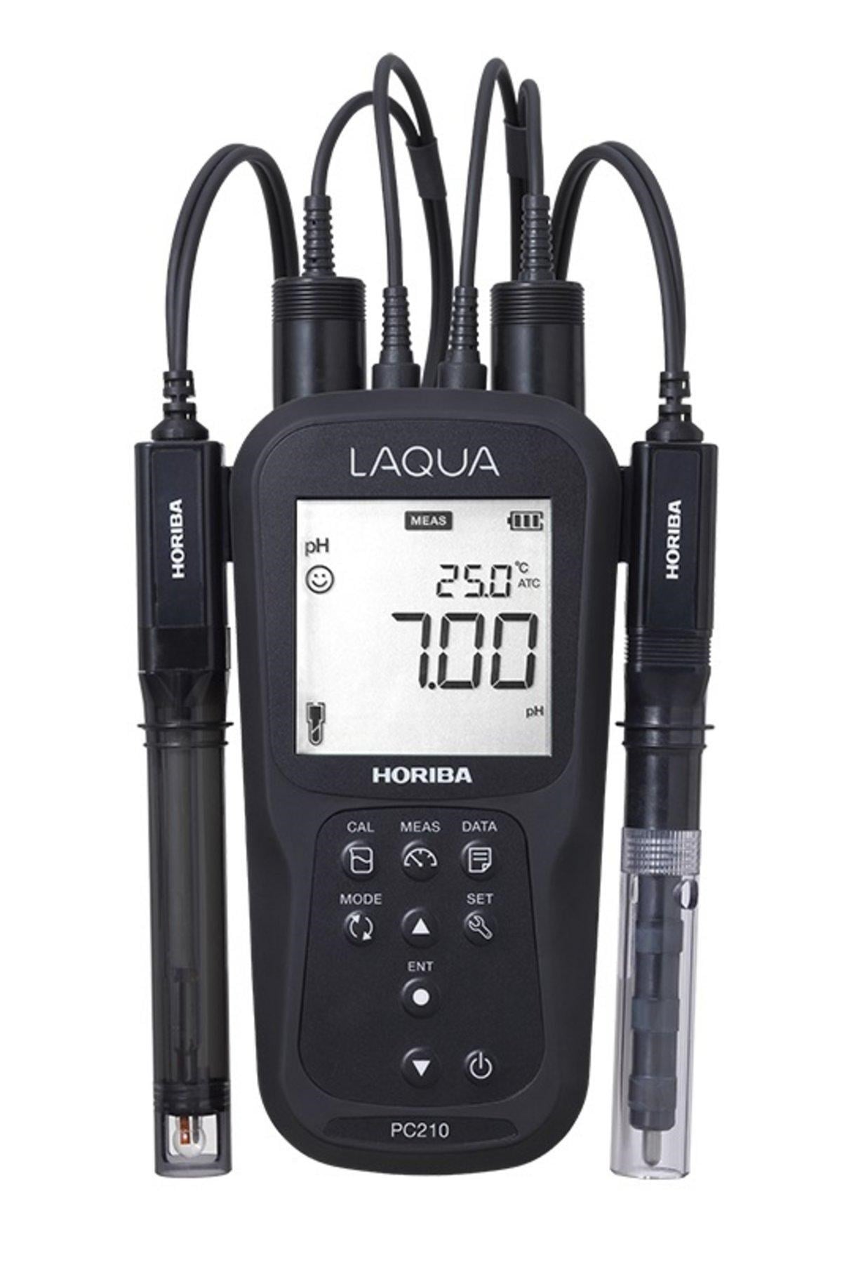 HORIBA LAQUA PC210-K El Tipi Su Analiz Kiti – Çift Kanal, pH ve İletkenlik Elektrotlarıyla