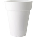 20 Litrelik Elho Pure Round High 35 – Beyaz Yüksek Saksı, Ø34,5 cm, -40 °C'ye Dayanıklı