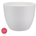 Fuşya Elho Pure Soft Round Saksı, Tekerlekli – 40 cm Model, 25 Litre, İç/Dış Mekân