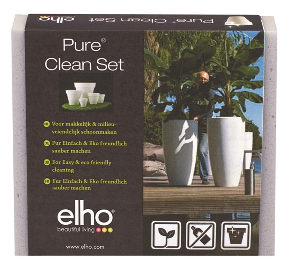 Pure Saksılara Özel Elho Clean Set – Kolay ve Çevre Dostu Temizlik Seti