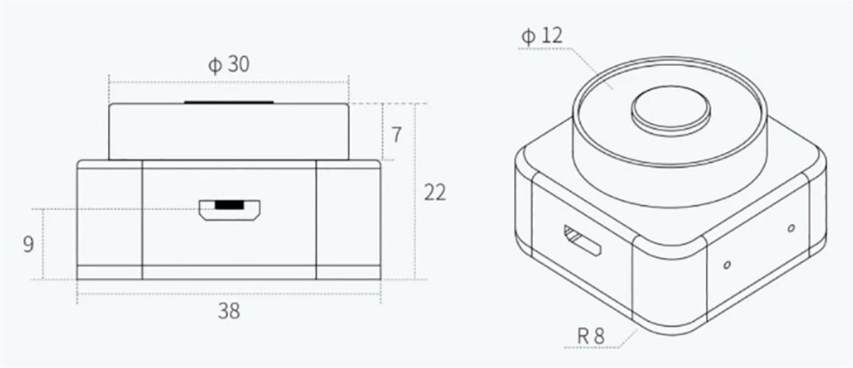Bitki Lambası Işığını PPFD Olarak Ölçen Sensör HPL-200P – Bluetooth ve USB, Uygulamalı