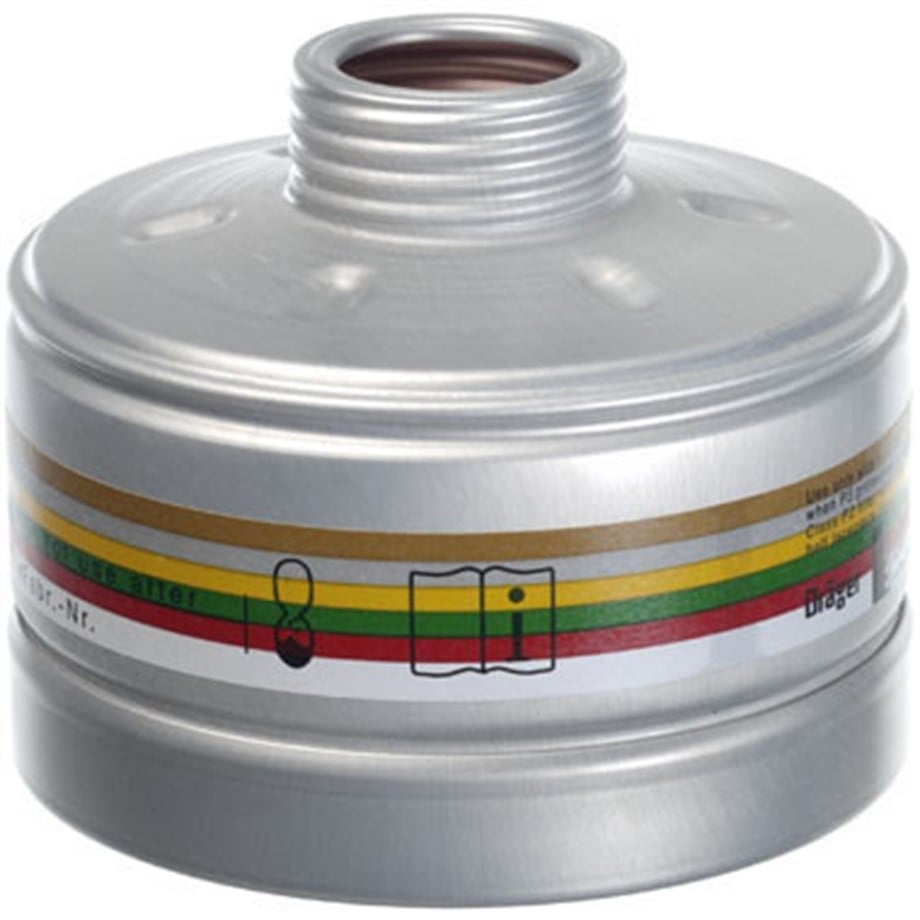 A2B2E2K2 Hg P3 Kombine Gaz ve Partikül Filtresi Dräger X-plore Rd40 – Alüminyum Kasa