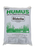 Ridella solucan gübresi 2 kg – koyu renkli granül solucan gübresi ve Ridella markalı ambalaj