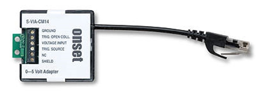 HOBO S-VIA-CM14 Voltaj Girişli Akıllı Sensör Adaptörü – Onset, 0–5 V Sinyal İçin
