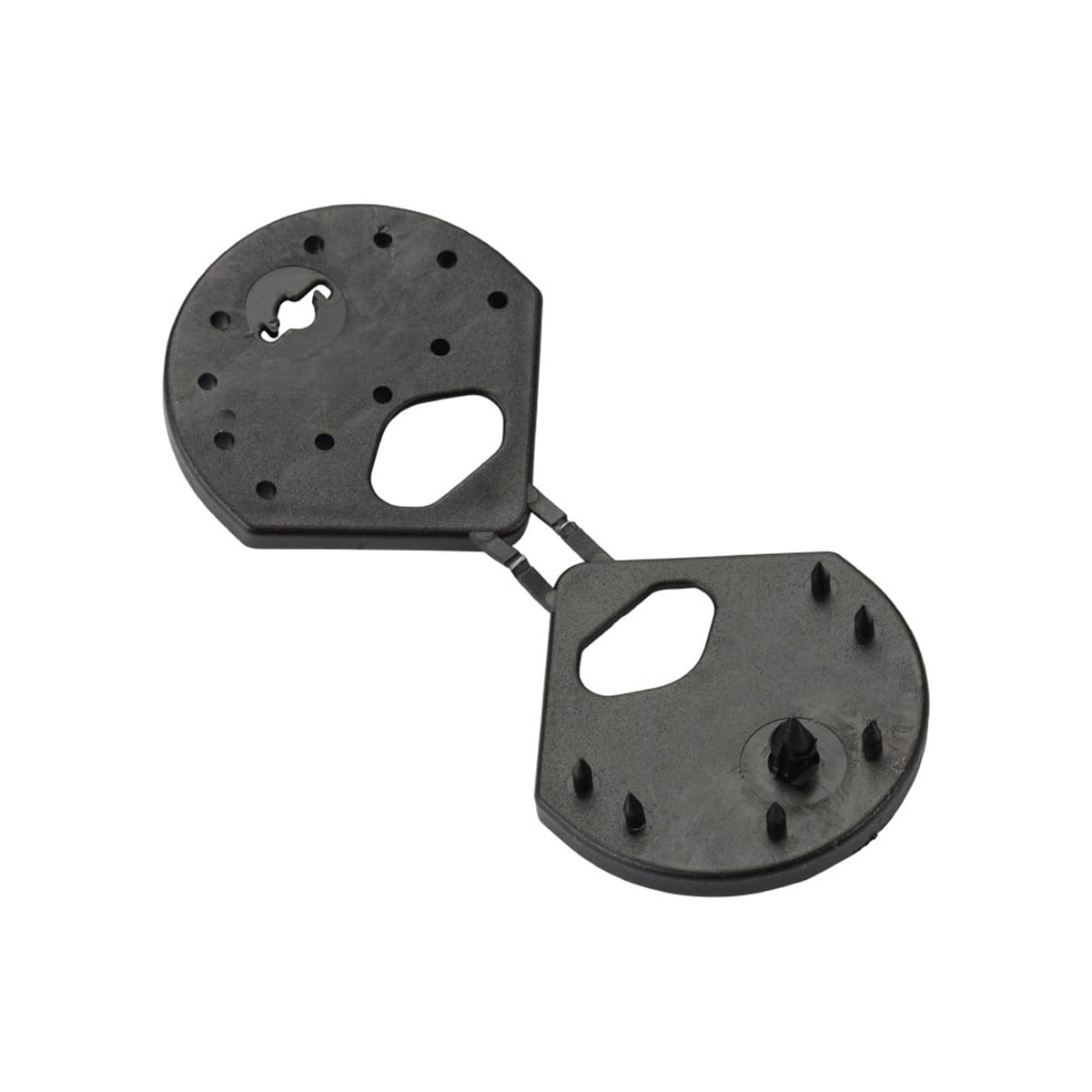 Pimli Kilitlenen Disk Klips 55 mm – Böcek Tülü ve Gölge Filesi İçin, UV Dayanımlı, 20 Adet