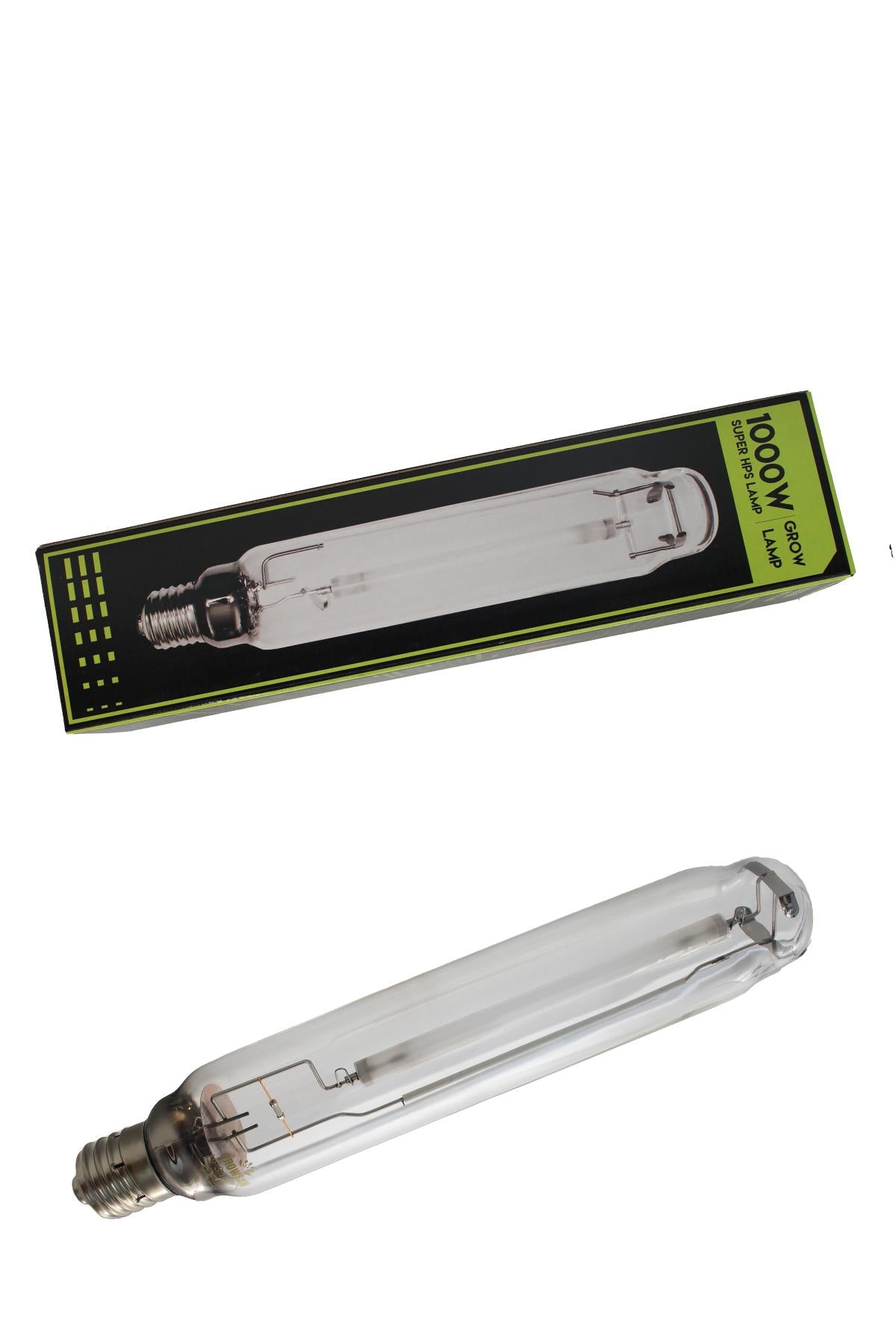 Süper HPS/SHP 1000 W Bloom Grow ampul – uzun gövdeli yüksek güçlü sodyum lamba ve vidalı duy