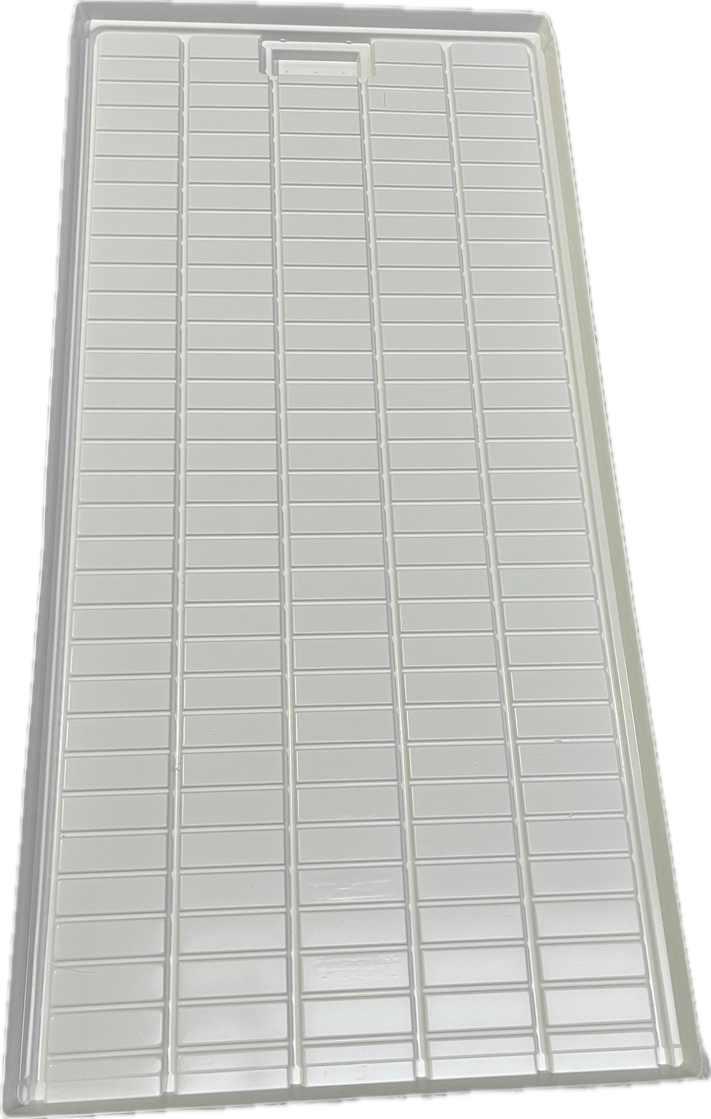 Tek Parça Polistiren Yetiştirme Tablası – 204 × 101 × 6 cm, 4 cm İç Derinlik