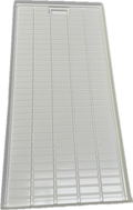 Tek Parça Polistiren Yetiştirme Tablası – 204 × 101 × 6 cm, 4 cm İç Derinlik
