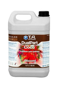 Terra Aquatica DualPart Coco Bloom 5 litre – kahverengi etiketli beyaz şişe, kırmızı çiçek görseli ve Coco yazısı