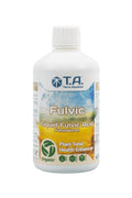 Terra Aquatica Fulvic 500 ml – beyaz şişe, koyu renkli etiket ve Diamond Nectar yazısı bulunan ambalaj