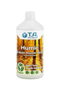Terra Aquatica Humic 1 litre – beyaz şişe, koyu kahverengi etiket ve Humic yazısı, T.A. logosu