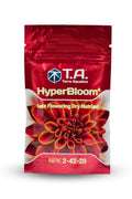 Terra Aquatica HyperBloom 100 gr – kırmızı bordo folyo poşet, çiçek görseli ve HyperBloom yazısı bulunan ambalaj