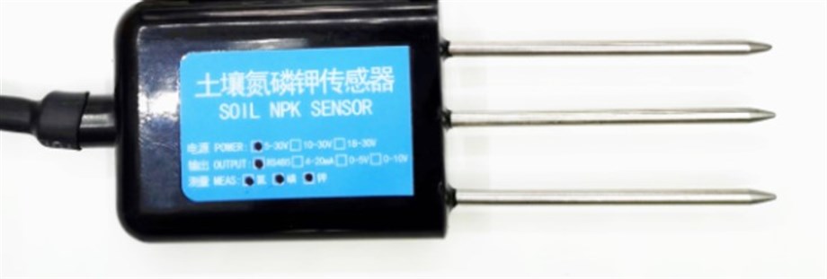 Azot-Fosfor-Potasyum Toprak Sensörü – Üç Çubuklu NPK Probu, Modbus RTU Haberleşmeli