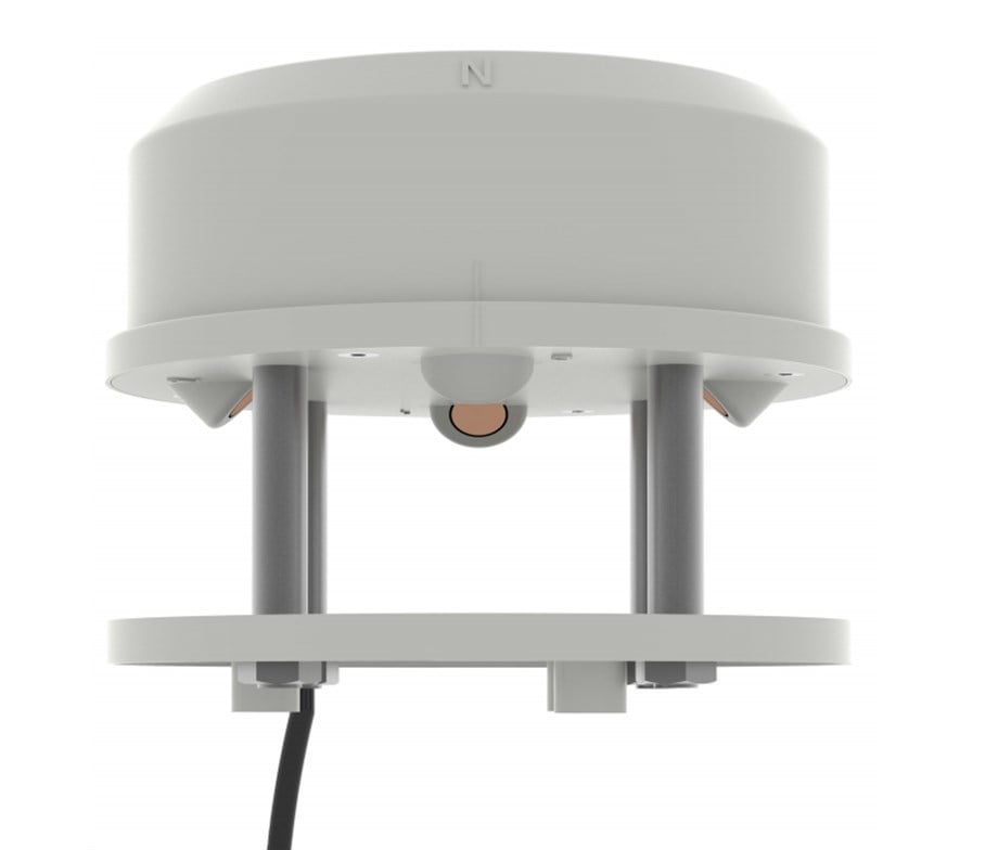 Hareketli Parçasız Ultrasonik Anemometre – 60 m/s'ye Kadar Hız ve Yön, Akım Çıkışlı