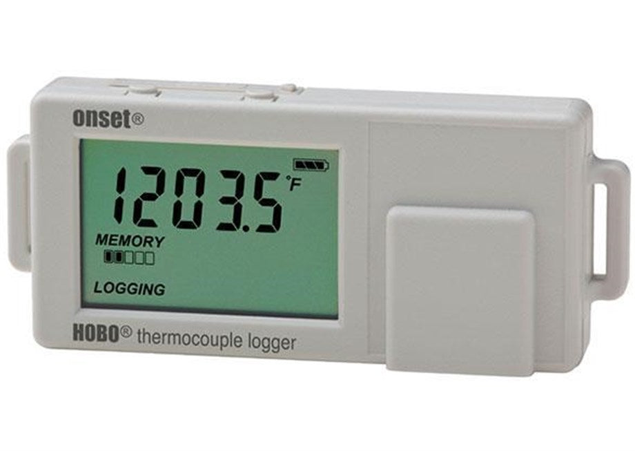 HOBO UX100-014M Kompakt Tek Probluk Termokupl Kaydedicisi – Onset, Ekranlı, 8 Tip