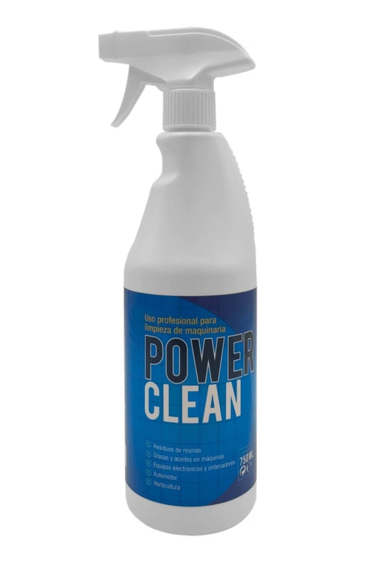 Zerum Power Clean 750 ml – tetik başlıklı sprey şişesi ve Zerum Power Clean yazılı renkli etiket