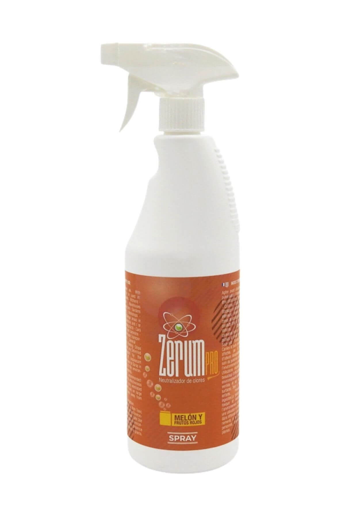 Zerum Pro sprey kavun 750 ml – tetik başlıklı büyük sprey şişesi ve Zerum logolu renkli etiket