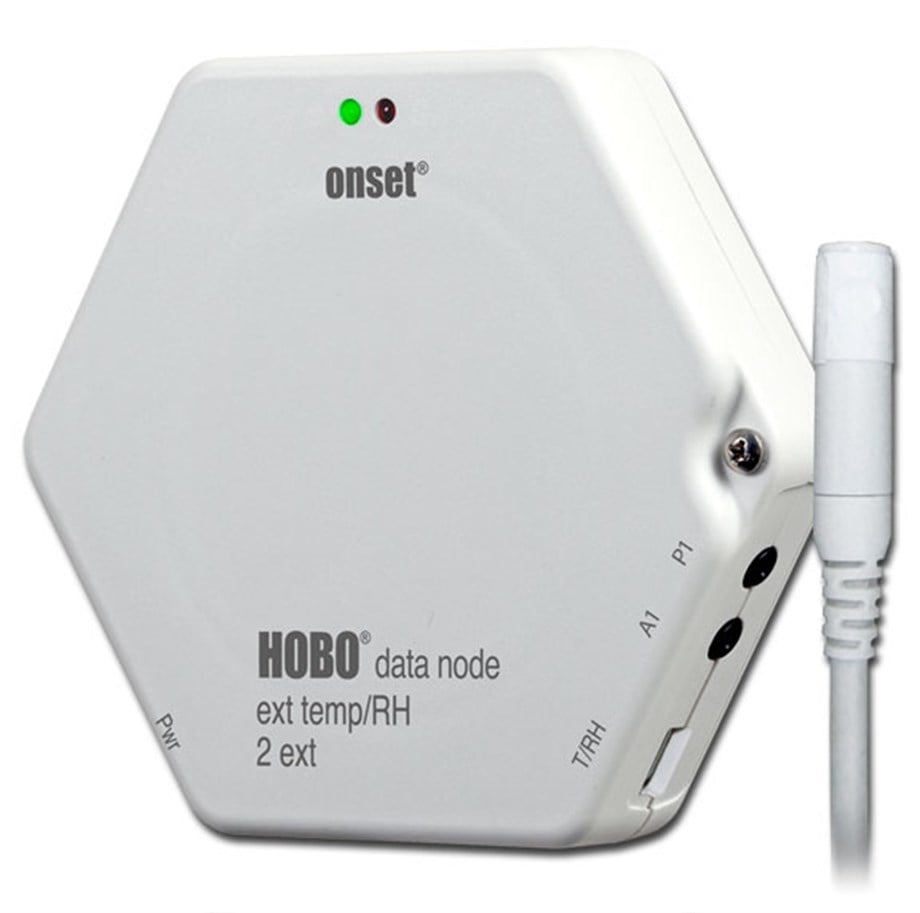 HOBO ZW-007 Problu Kablosuz Sıcaklık ve Nem Düğümü – Onset, Ek İki Analog Kanallı